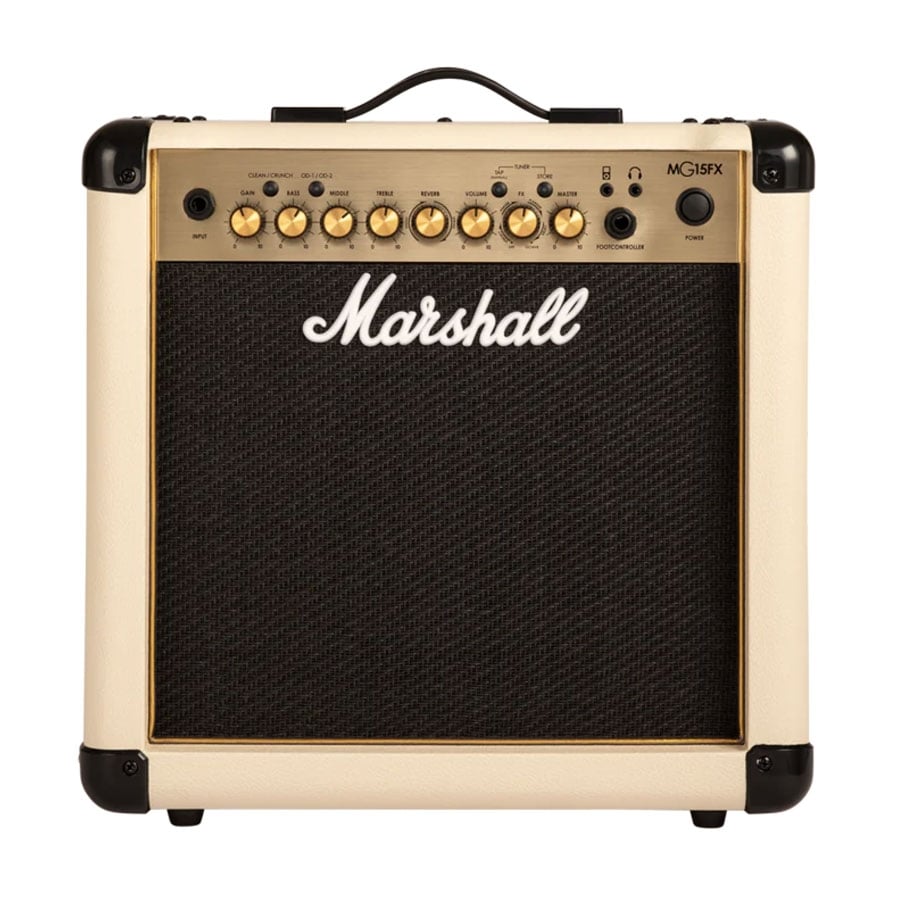 Marshall MG15GFXC 15-Watt Guitar Combo Amplifier with Effects - Cream