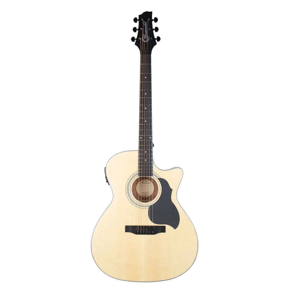 Granada, Electro Acoustic Guitar, Cut-Away with EQ, GL240C-CEQ - Image 2