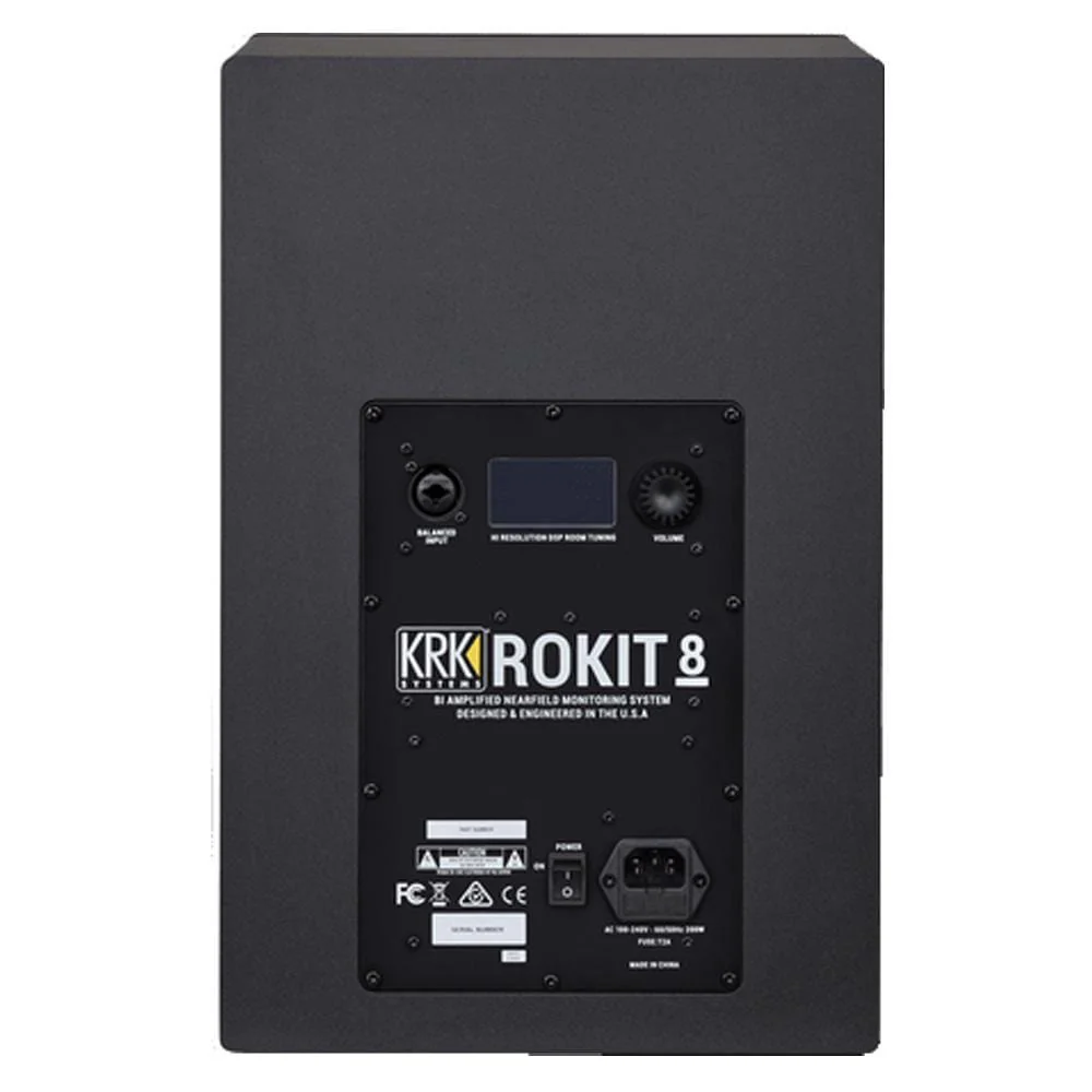 KRK ROKIT 8 G4 8-Inch Powered Near-Field Studio Monitor RP8 G4 - Pair - Image 2