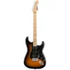 Fender Squier Sonic Stratocaster HSS Maple Fingerboard Black Pickguard Electric Guitar 0373203503 - 2-Color Sunburst