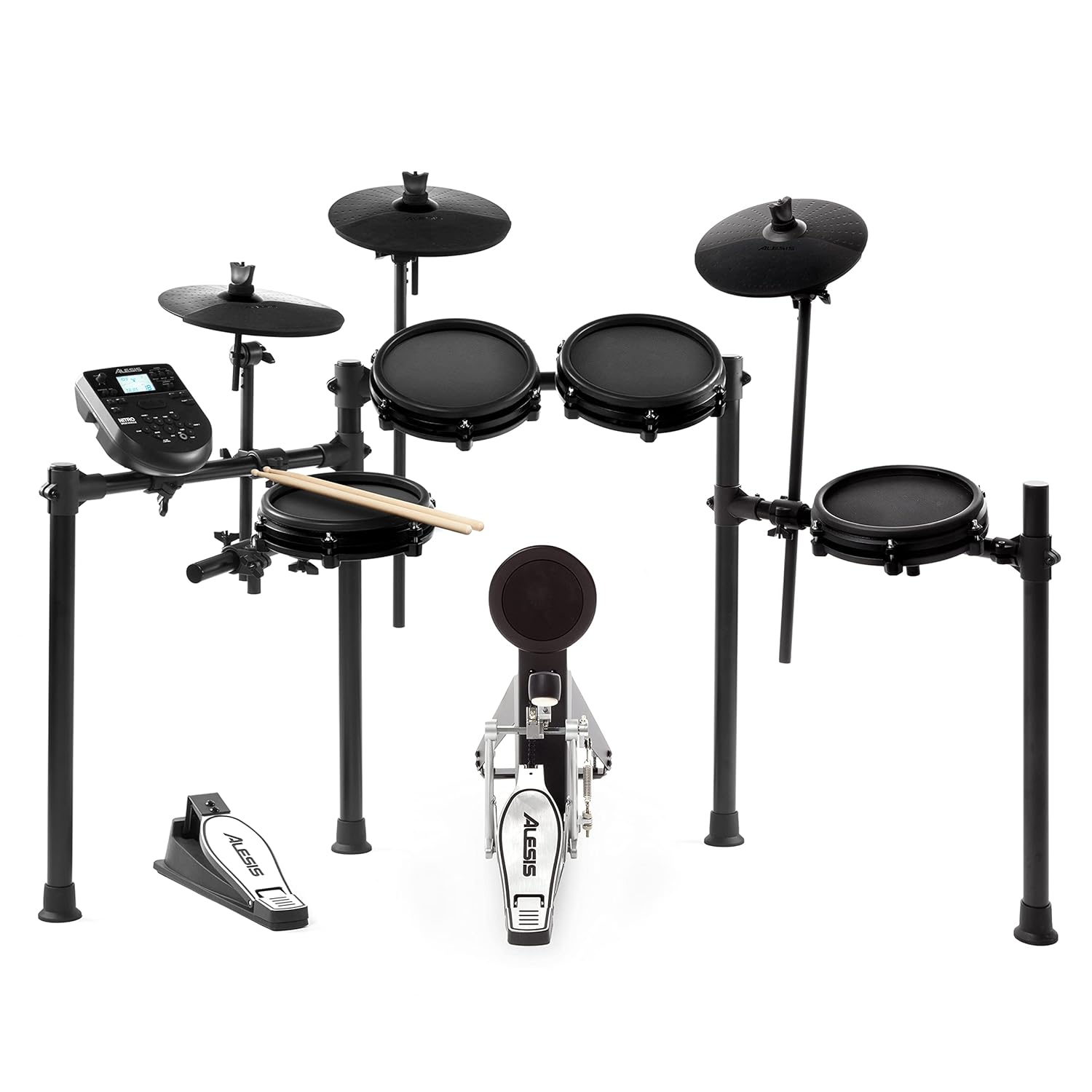 Alesis Nitro Mesh Kit | Eight Piece All-Mesh Electronic Drum