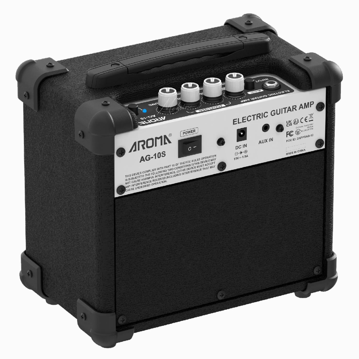 Aroma AG-10S Electric Guitar Amplifier with Bluetooth - Image 4