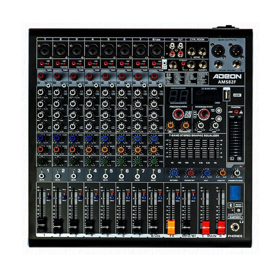 Adeon AMS-82F Professional Mixer