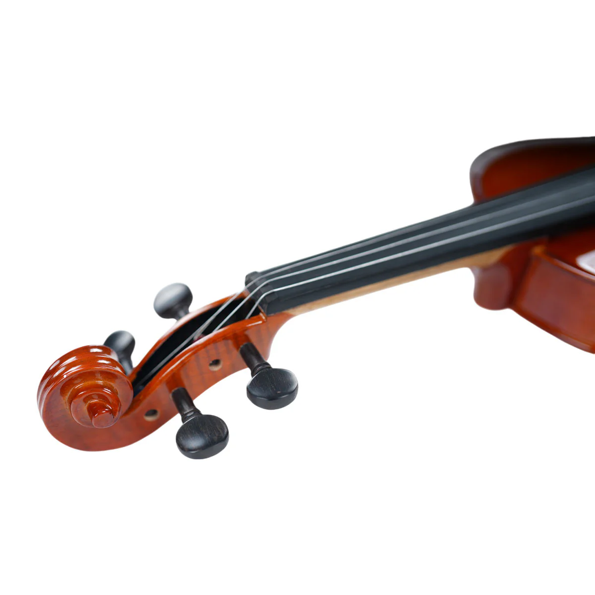 Havana MV1412F Violin Full size with Case, Ebony Pegs - Image 6