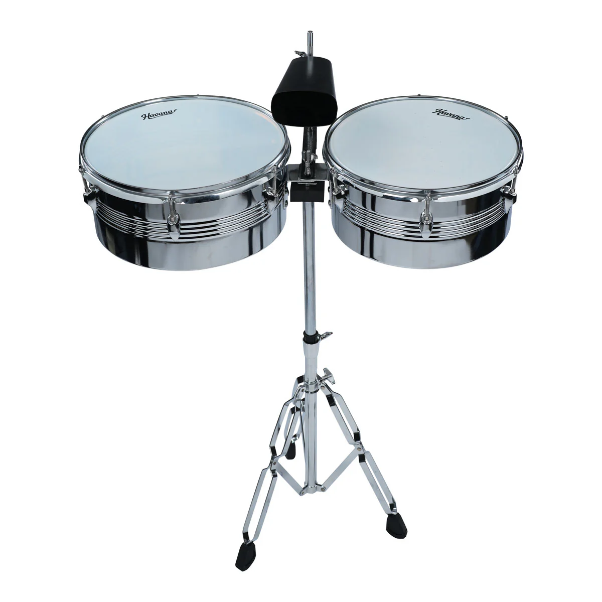 Havana TM-1314 Timbale with Stand and Cowbell - Image 5
