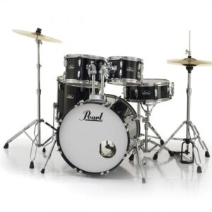 Pearl ROADSHOW RS525SC 5 Pcs Acoustic Drum Set - Jet Black