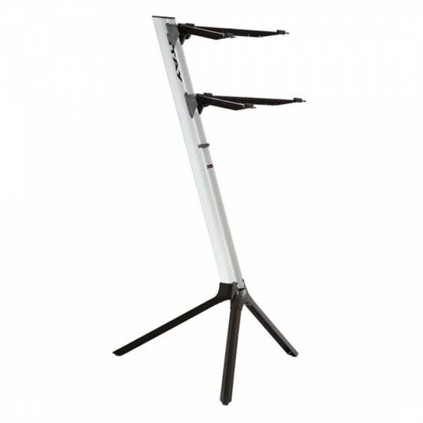 Stay Music Slim 1100/02 Double Keyboard Stand - Red - Image 2