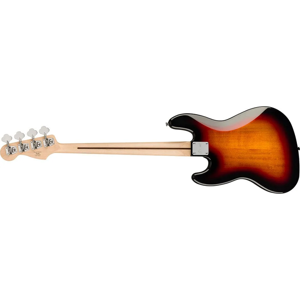 Fender Squier Affinity Series Jazz 4-String Bass Guitar-3TS Sunburst/Maple (0378602500) - Image 2