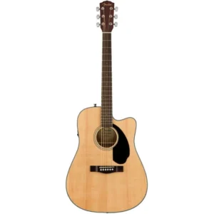 Fender CD-60SCE Dreadnought Electro-Acoustic Guitar Natural (0970113021)