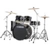 Yamaha RYDEEN RDP2F5 Acoustic Drum Set With Hardware - Black Glitter