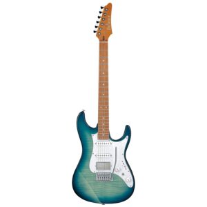 Ibanez AZ24S1F TXB Electric Guitar - Transparent Turquoise Burst