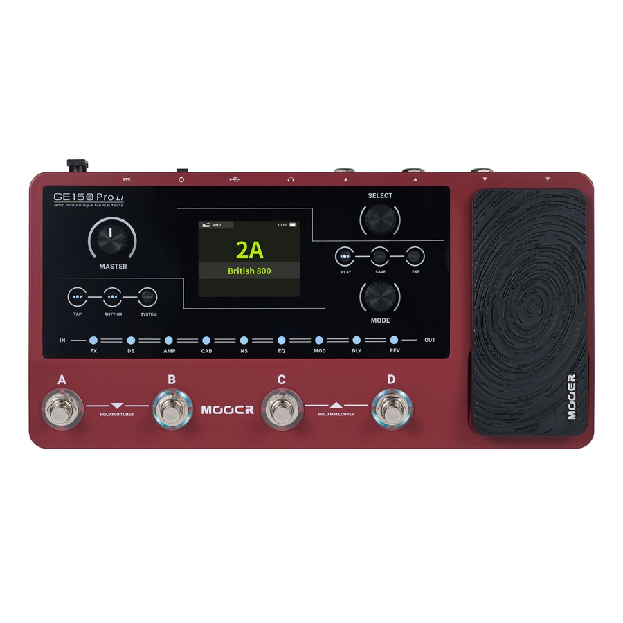 Mooer GE150 Pro Li Guitar Multi Effects Processor