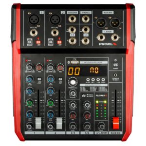 PROEL 6-channel Compact Mixer PLAYMIX6