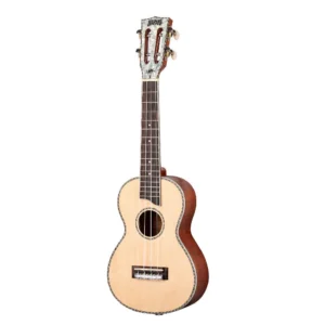 Mahalo Pearl Series Electro Acoustic Concert Ukulele With Bag-Natural
