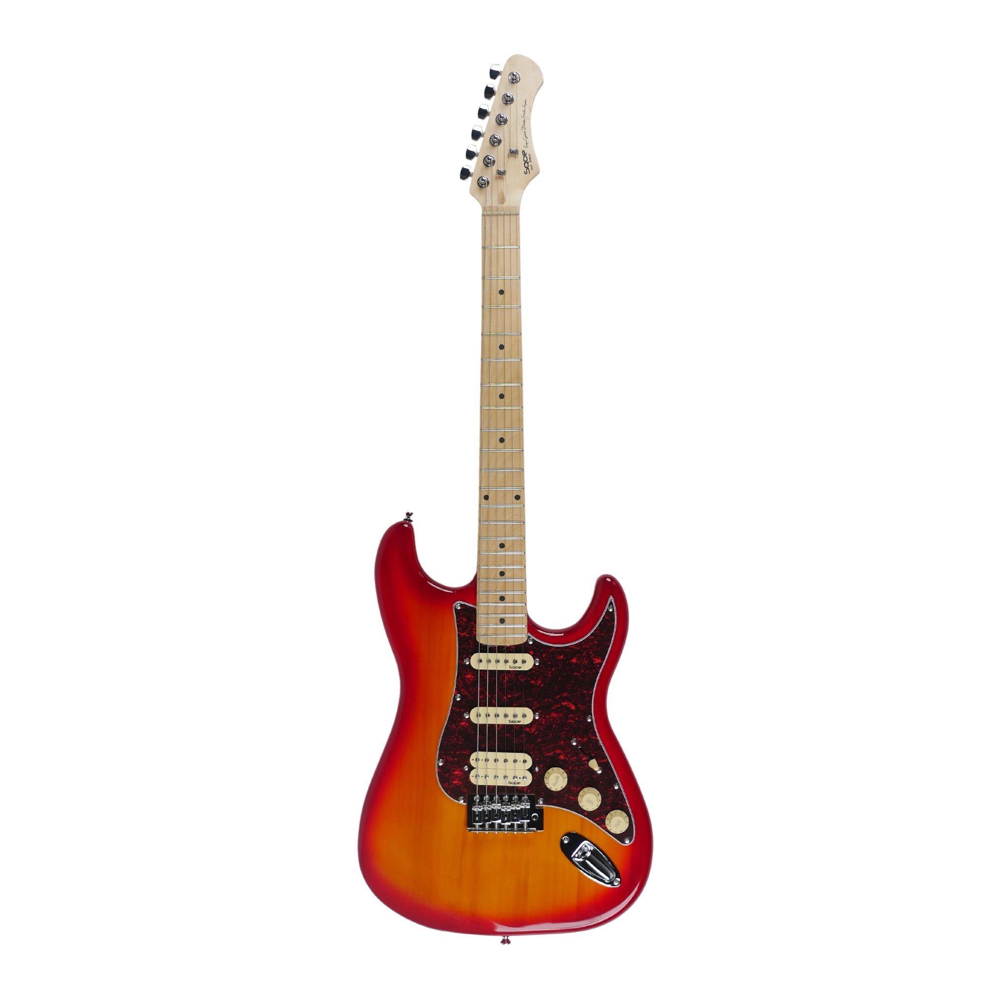 SQOE SEST250 - CHERRYBURST ELECTRIC GUITAR