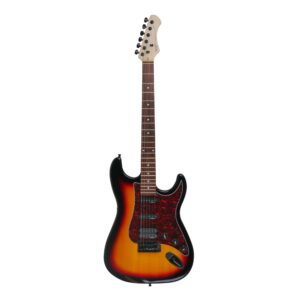 SQOE SEST230 AUTUMN BURST SB HSS Electric guitar