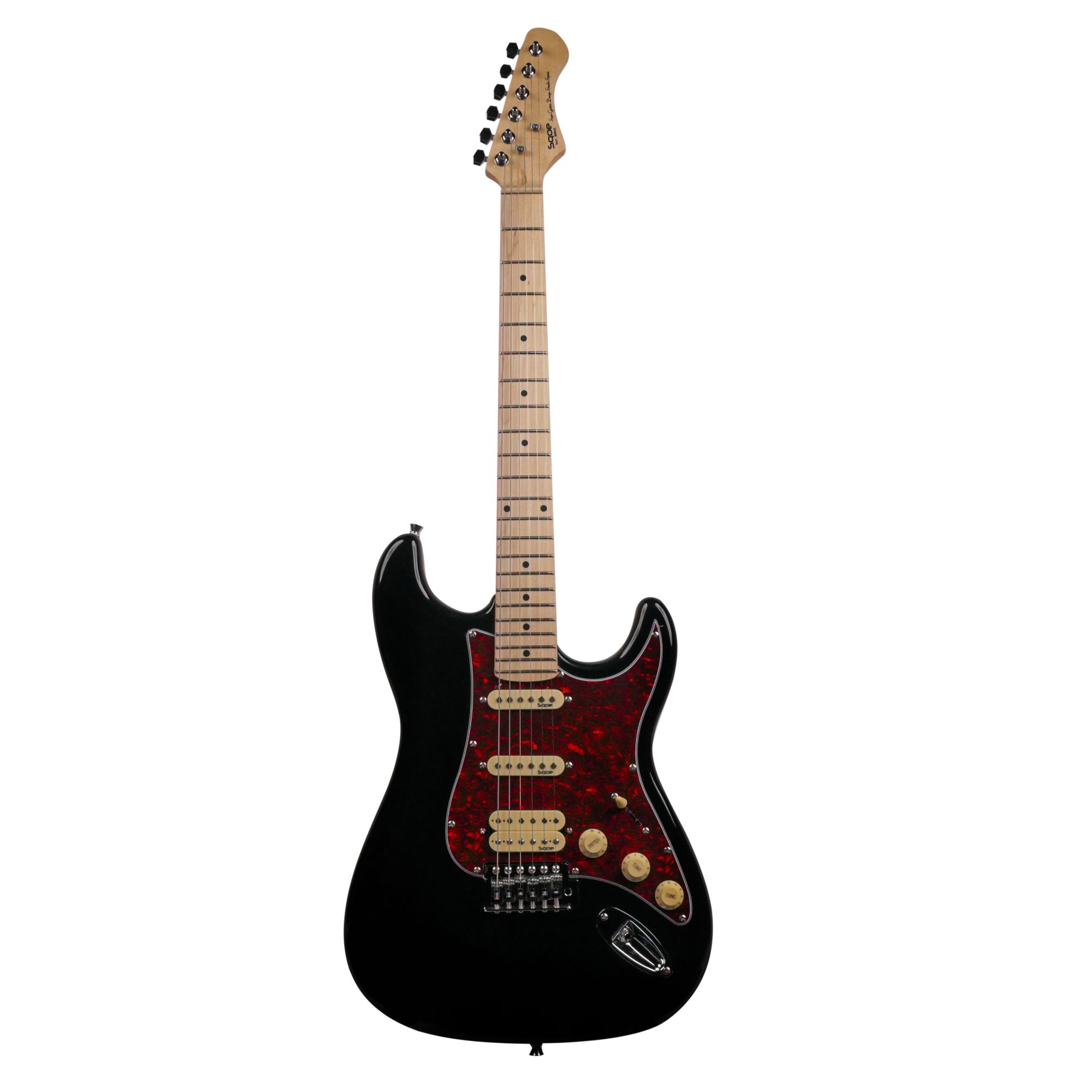 SQOE SEST250 - CHERRYBURST ELECTRIC GUITAR - Image 3