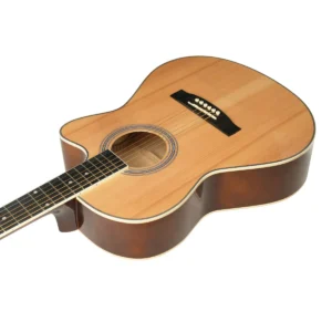 Havana HAC-39 Cutaway Acoustic Guitar - Natural Tan