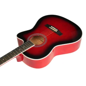Havana HAC-39 Cutaway Acoustic Guitar - Red