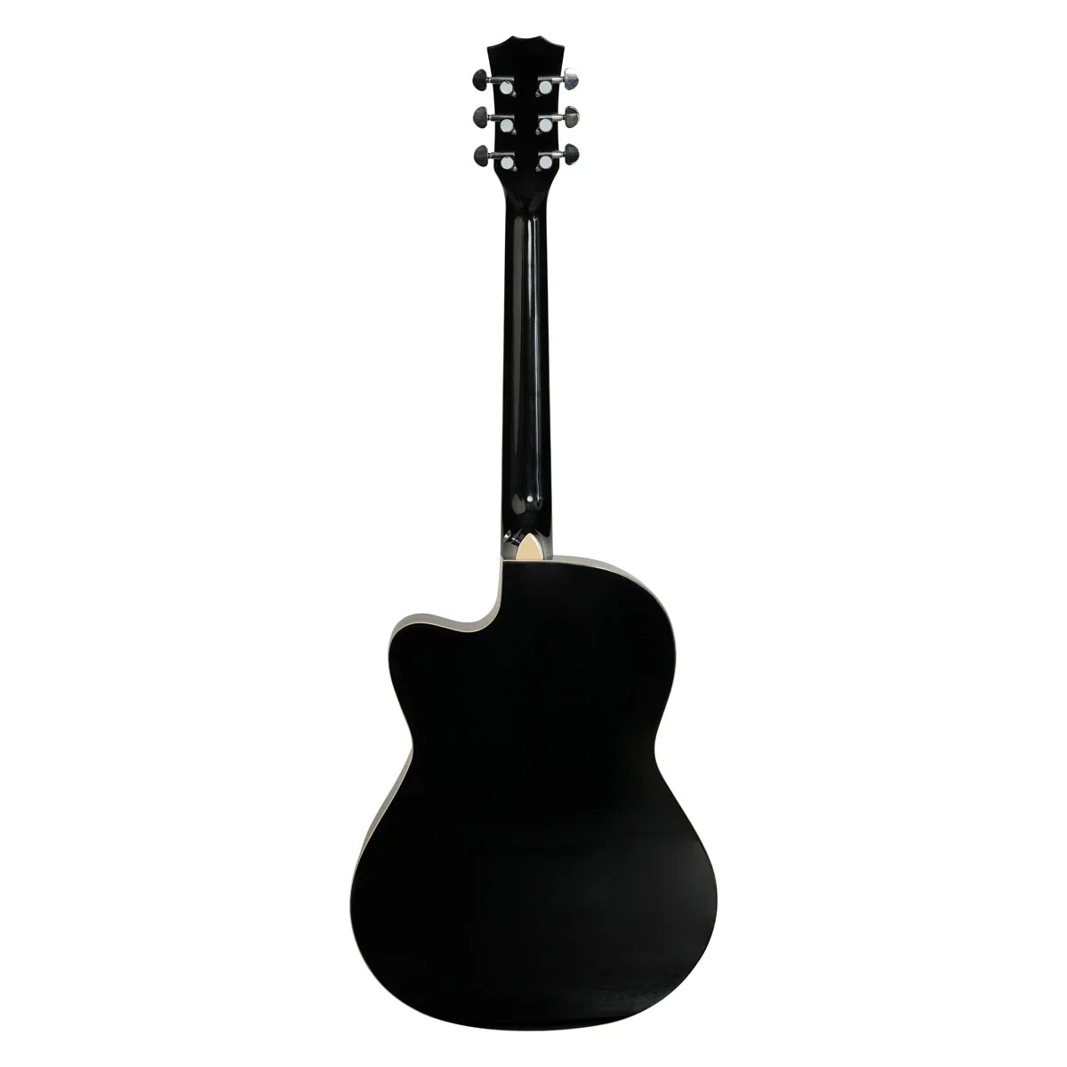 Havana HAC-39 Cutaway Acoustic Guitar - Black - Image 3