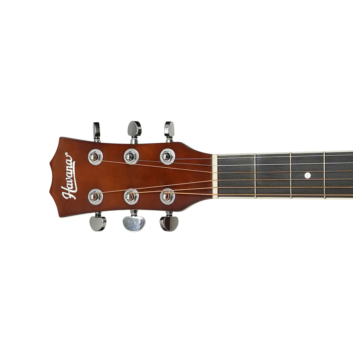 Havana HAC-39 Cutaway Acoustic Guitar - Sunburst - Image 5