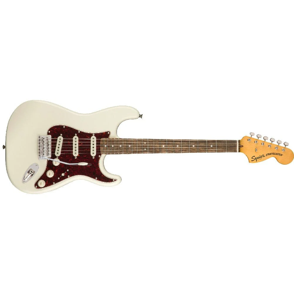 Fender Classic Vibe 70s Stratocaster Indian Laurel Fingerboard-Olympic White (0374020501) - Image 3
