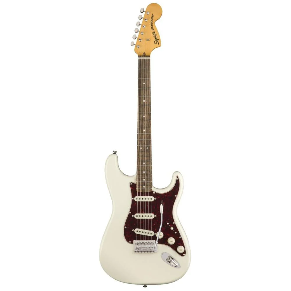 Fender Classic Vibe 70s Stratocaster Indian Laurel Fingerboard-Olympic White (0374020501)