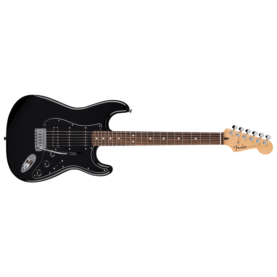 Fender Standard Stratocaster Laurel Fingerboard Electric Guitar 0266441506 - Black
