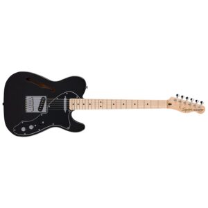 Fender Limited Edition Affinity Series Telecaster Thinline Electric Guitar 0378273565 - Metallic Black