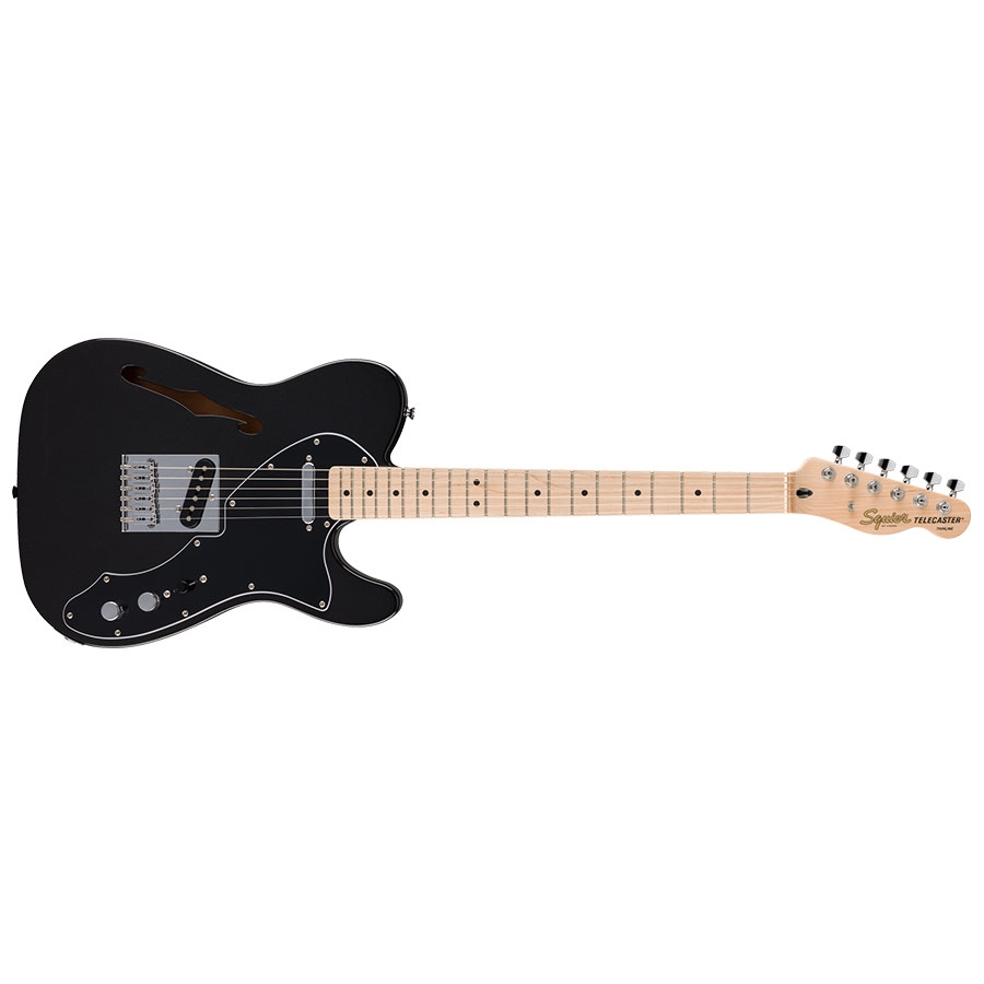 Fender Limited Edition Affinity Series Telecaster Thinline Electric Guitar 0378273565 - Metallic Black