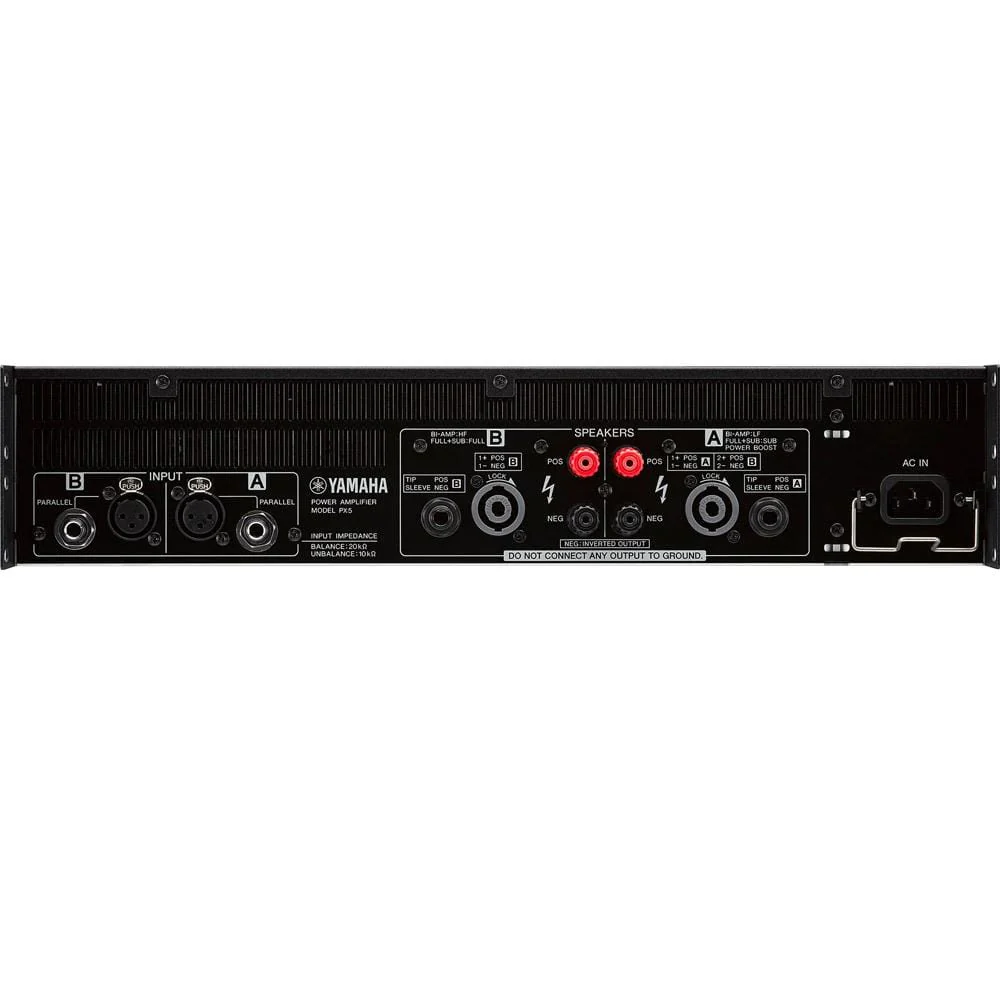 Yamaha PX8 8 Ohm 800W Channel Stereo Class D Amplifie - Image 2