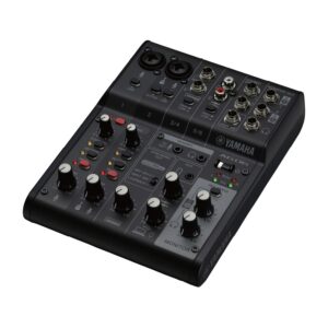 Yamaha AG06MK2 Live Streaming Mixer Black