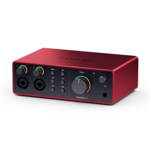 Focusrite Scarlett 4i4 4th Generation 4-in, 4-out Audio Interface