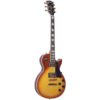Hertz LP Custom Electric Guitar-Cherry-Sunburst