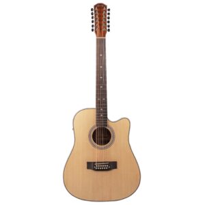 Hertz HZA-3100 41 Inches 12-String Electro Acoustic Guitar