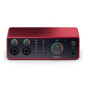 Focusrite Scarlett 4i4 4th Generation 4-in, 4-out Audio Interface