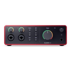 Focusrite Scarlett 4i4 4th Generation 4-in, 4-out Audio Interface