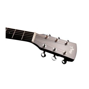 TYMA TG-2BKS Standard Series Solid Top Grand Auditorium (Black Satin) Semi-Acoustic Guitar