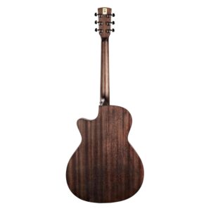 TYMA TG-2BKS Standard Series Solid Top Grand Auditorium (Black Satin) Semi-Acoustic Guitar