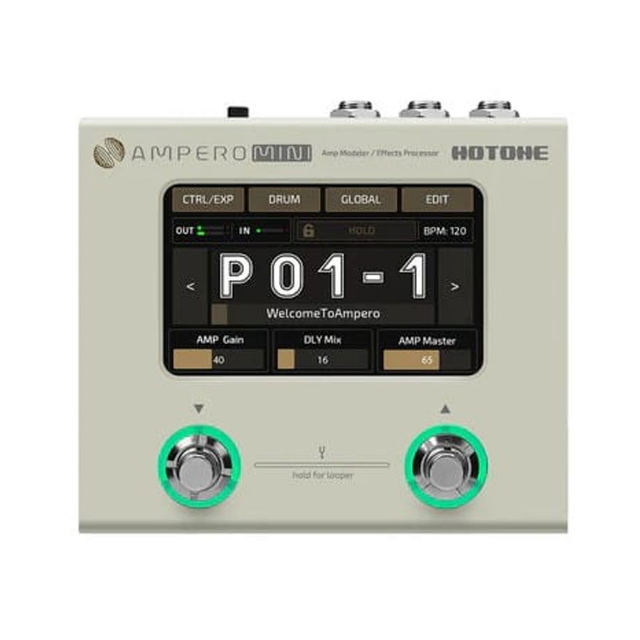 Hotone Ampero Mini Amp Modeler/Effects Processor MP-50VN
