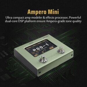 Hotone Ampero Mini Amp Modeler/Effects Processor MP-50MC -Matcha