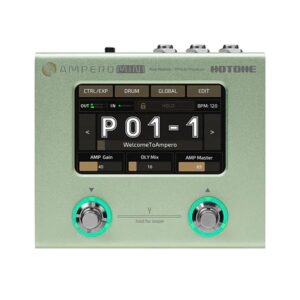 Hotone Ampero Mini Amp Modeler/Effects Processor MP-50MC -Matcha