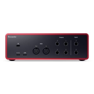 Focusrite Scarlett 4i4 4th Generation 4-in, 4-out Audio Interface