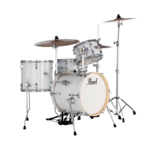 Pearl Midtown 4-Pcs Compact Drum Set MT564/C - Pure White (33