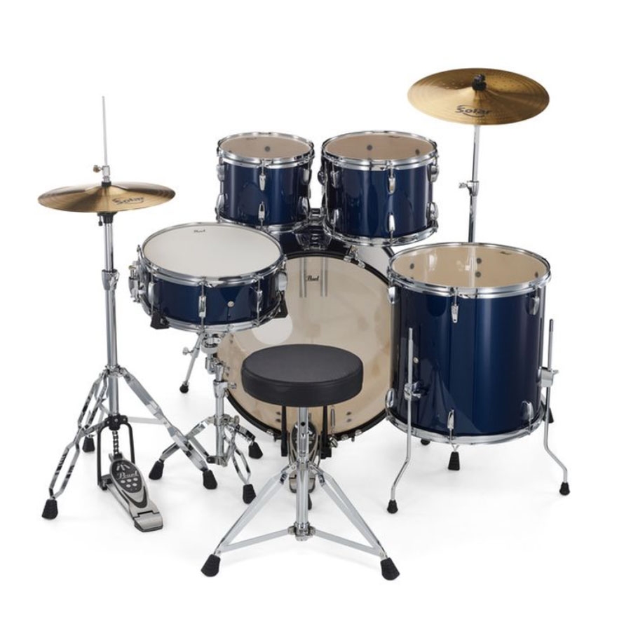 Pearl ROADSHOW RS525SC 5 Pcs Acoustic Drum Set - Royal Blue - Image 3