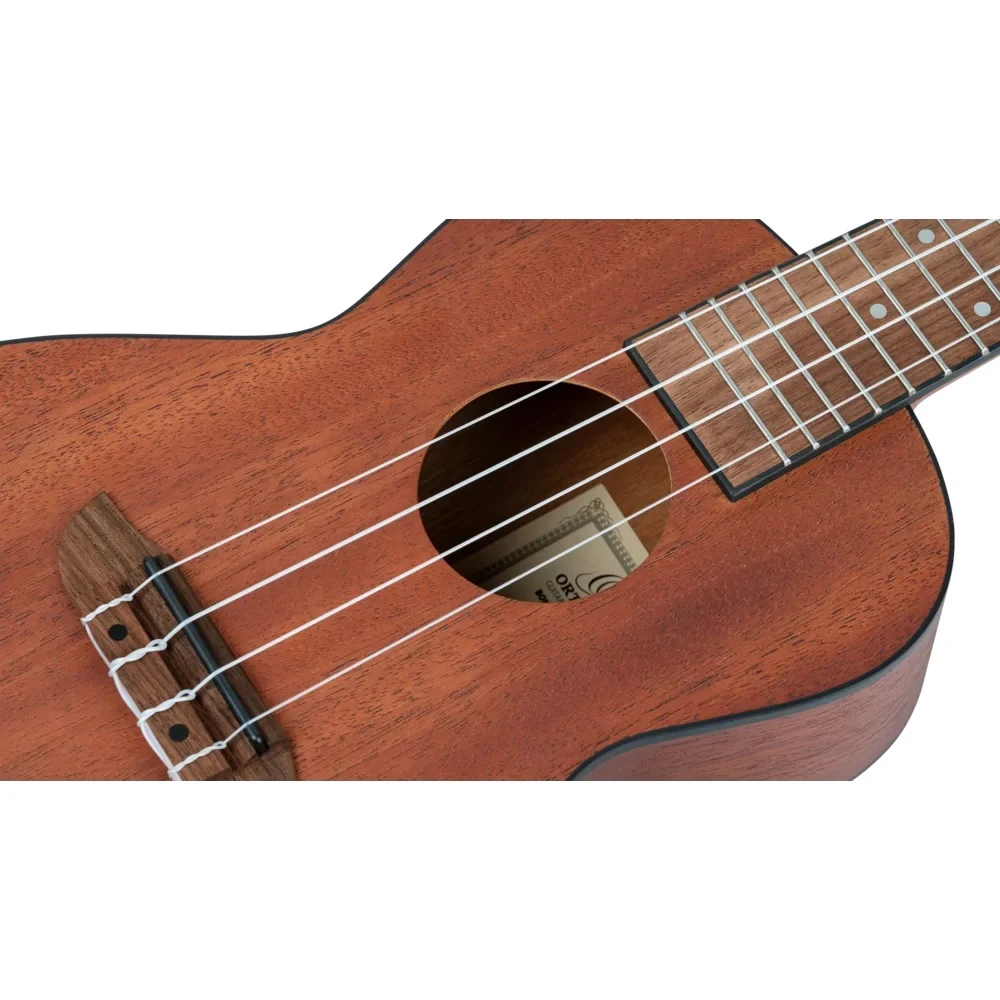 Ortega RU4MM Sapele Bonfire Series Concert Ukulele-Natural - Image 7