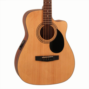 Cort AF500CE-OP  Electro-Acoustic Guitar - Open Pore