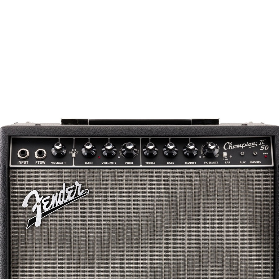 Fender Champion II 50watt Guitar Combo Amplifier - Image 2