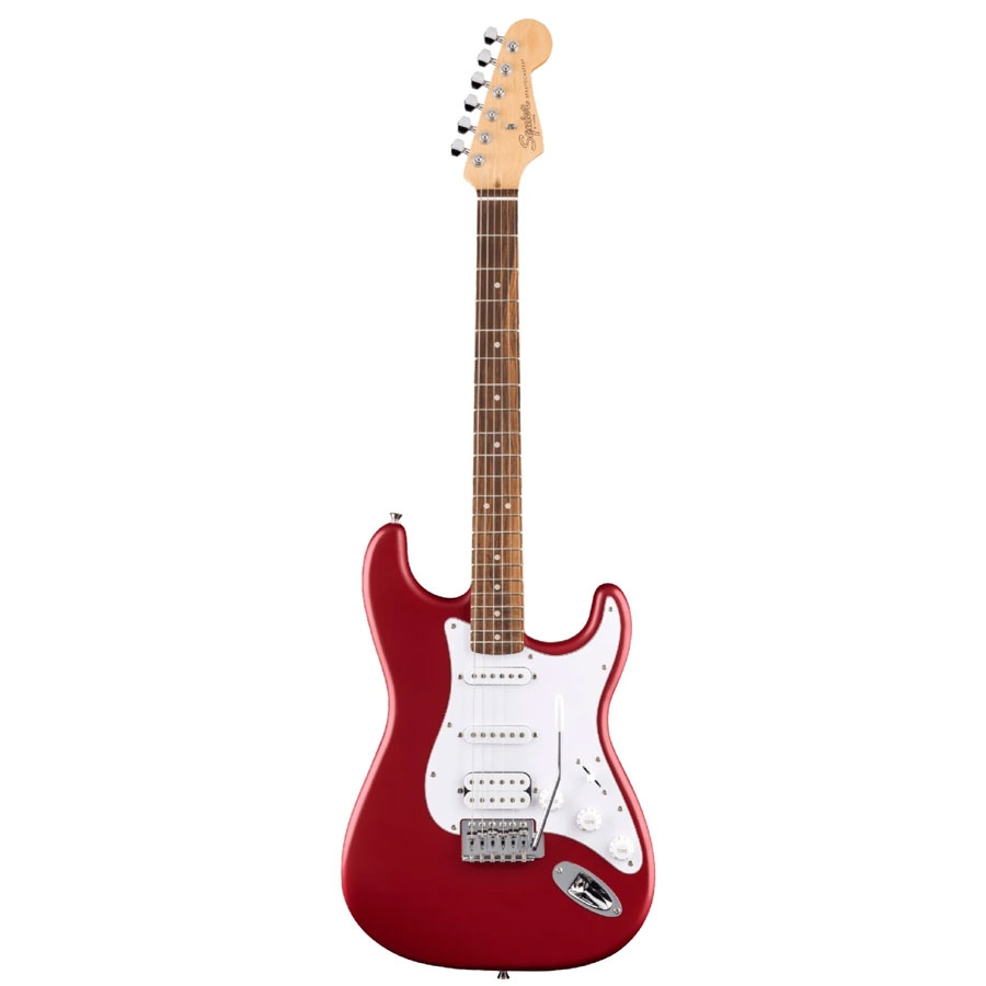 Fender Debut Stratocaster HSS Laurel WPG Electric Guitar (0379610554)-Dakota Red