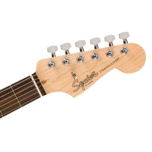 Fender Squier Debut Series Stratocaster LRL WPG Electric Guitar (0379600506)-Black